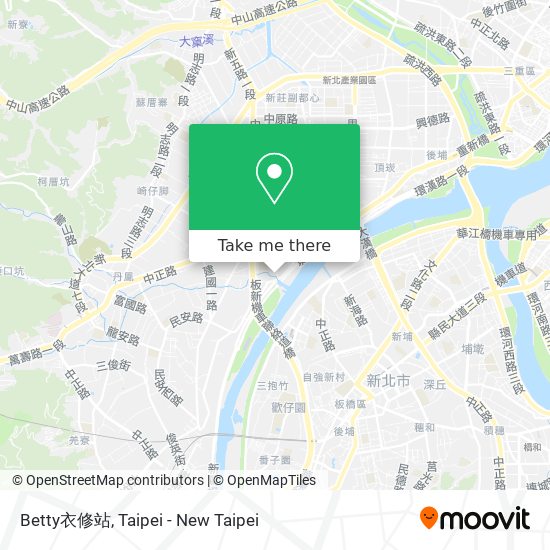 Betty衣修站 map