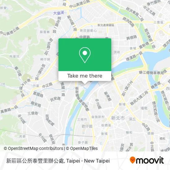 新莊區公所泰豐里辦公處 map