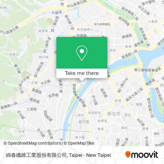 綿春纖維工業股份有限公司 map