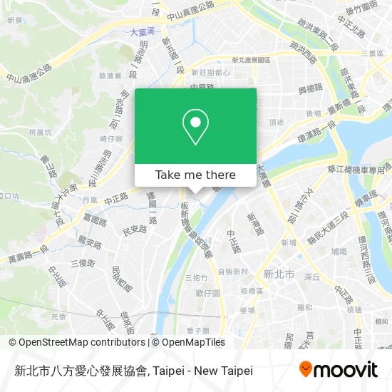 新北市八方愛心發展協會 map