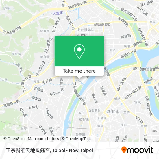 正宗新莊天地鳳鈺宮地圖