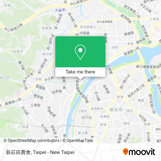 新莊區農會地圖