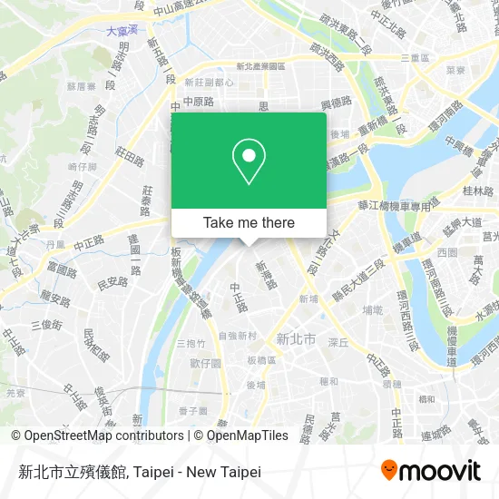 新北市立殯儀館 map