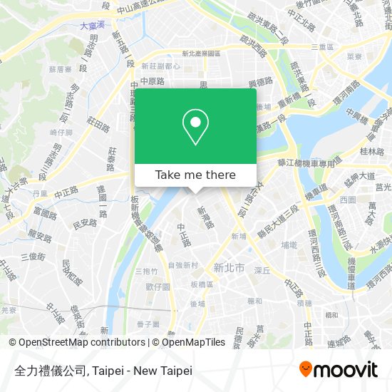 全力禮儀公司 map