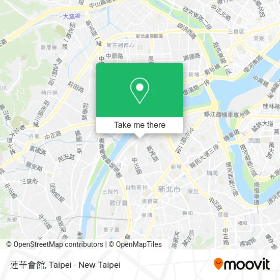 蓮華會館地圖