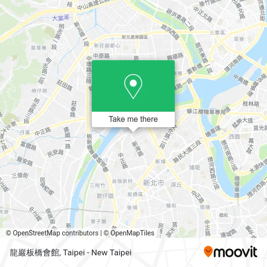 龍巖板橋會館地圖