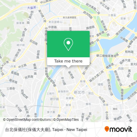 台北保儀社(保儀大夫廟) map