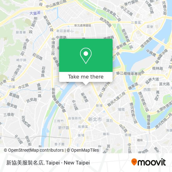 新協美服裝名店 map