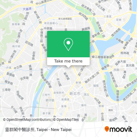 靈群閣中醫診所 map