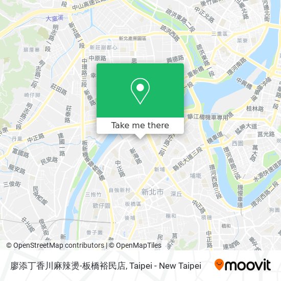 廖添丁香川麻辣燙-板橋裕民店 map