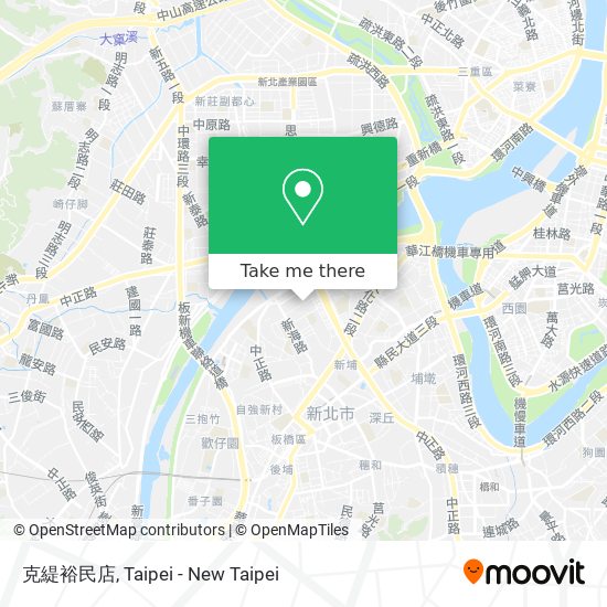 克緹裕民店 map