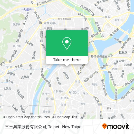 三王興業股份有限公司 map