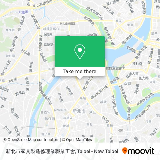 新北市家具製造修理業職業工會 map