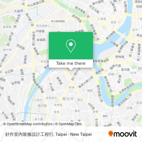 好作室內裝修設計工程行 map