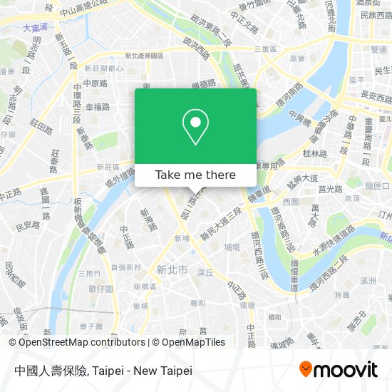 中國人壽保險 map