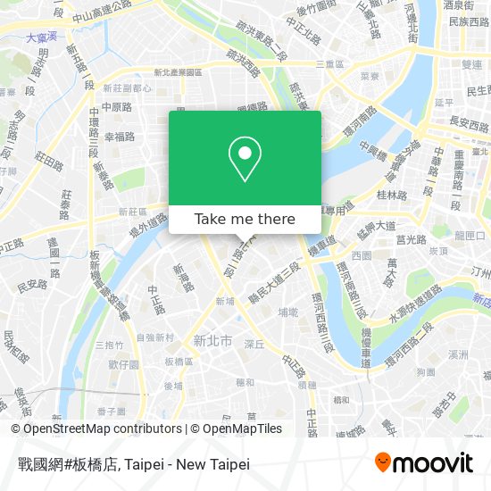 戰國網#板橋店 map