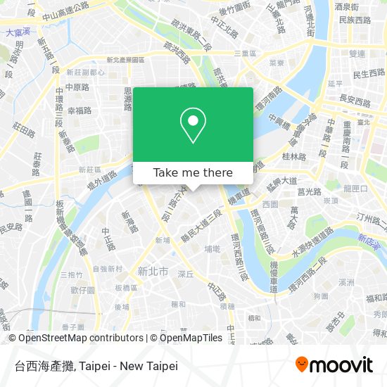 台西海產攤 map