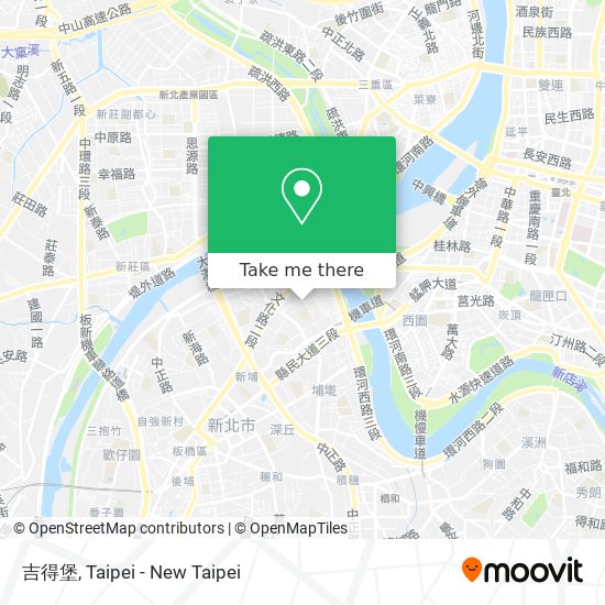 吉得堡 map