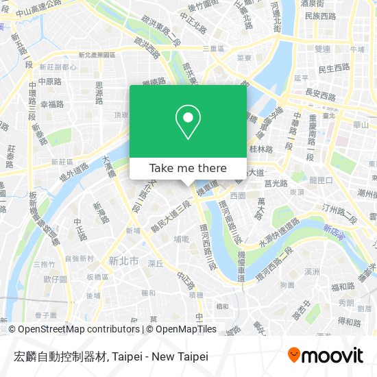 宏麟自動控制器材地圖