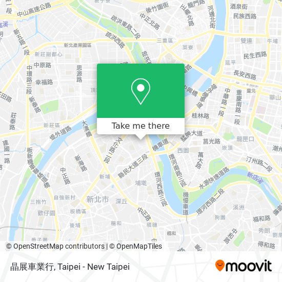 晶展車業行 map