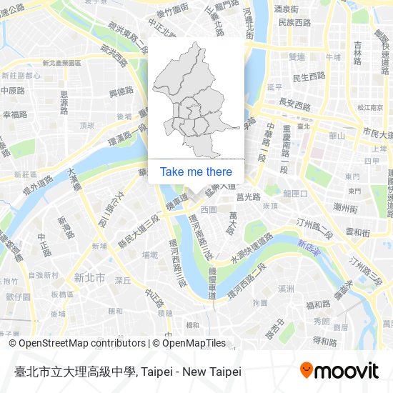 臺北市立大理高級中學 map