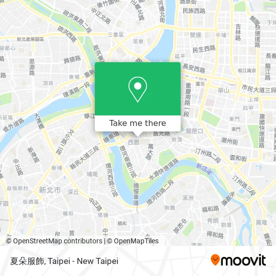 夏朵服飾地圖