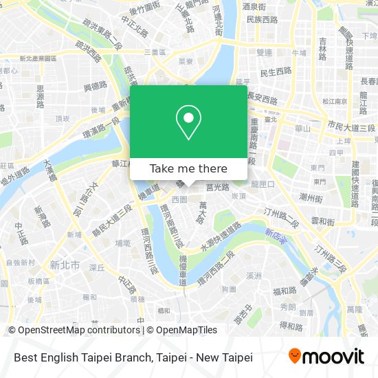 Best English Taipei Branch map