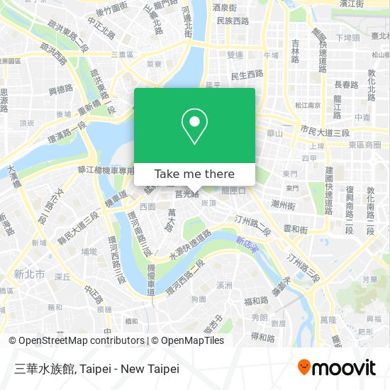 三華水族館 map