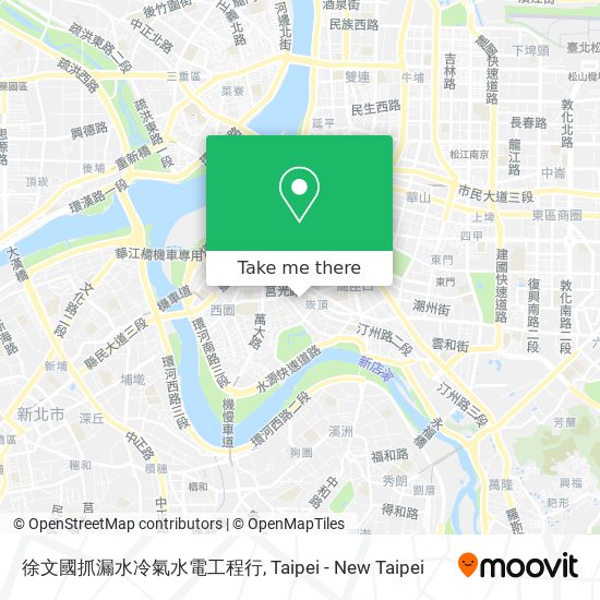 徐文國抓漏水冷氣水電工程行 map