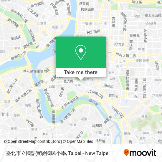 臺北市立國語實驗國民小學 map