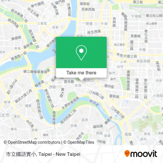市立國語實小 map