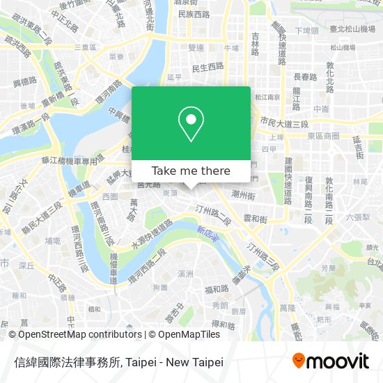 信緯國際法律事務所地圖