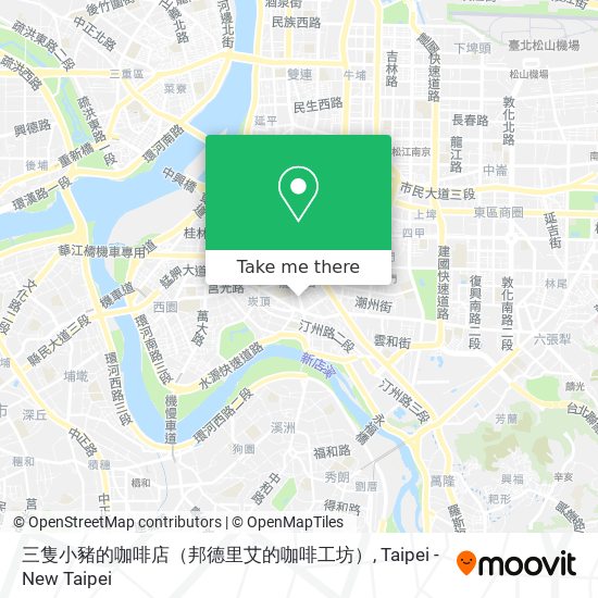 三隻小豬的咖啡店（邦德里艾的咖啡工坊） map