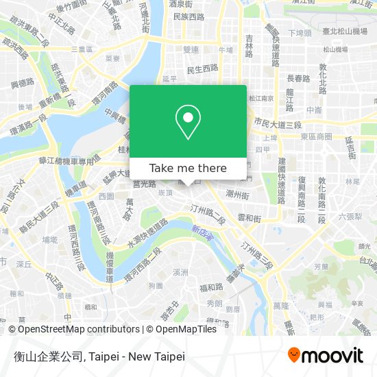 衡山企業公司地圖
