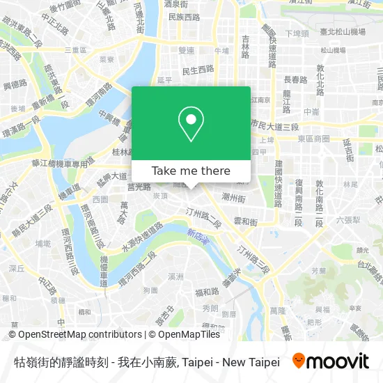 牯嶺街的靜謐時刻 - 我在小南蕨 map