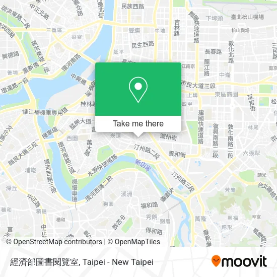 經濟部圖書閱覽室 map