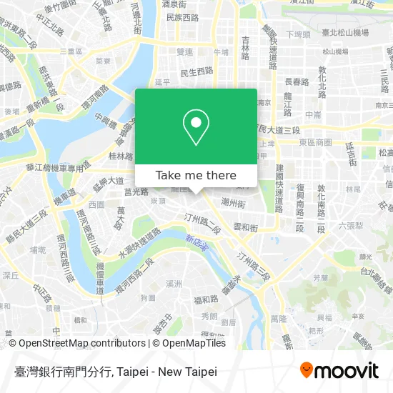 臺灣銀行南門分行 map