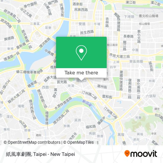 紙風車劇團 map