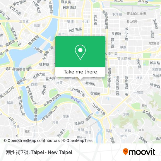 潮州街7號地圖