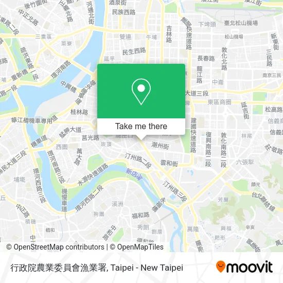 行政院農業委員會漁業署地圖