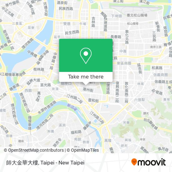 師大金華大樓 map