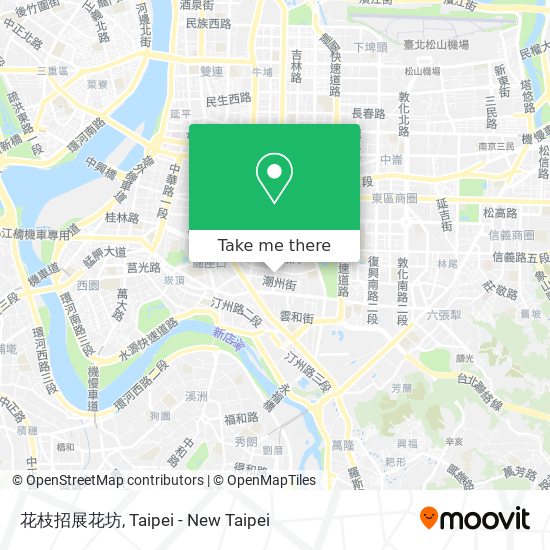 花枝招展花坊地圖