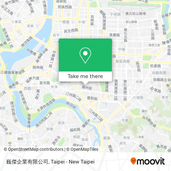 巍傑企業有限公司 map