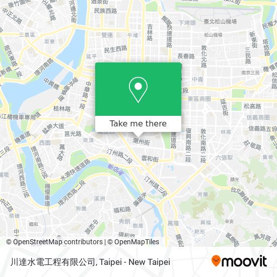 川達水電工程有限公司 map