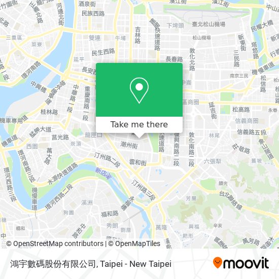 鴻宇數碼股份有限公司 map
