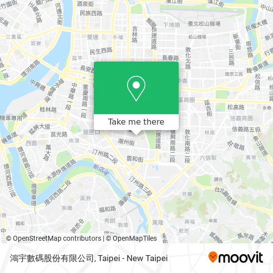 鴻宇數碼股份有限公司 map