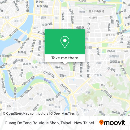 Guang De Tang Boutique Shop map