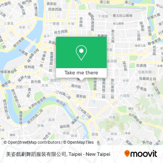 美姿戲劇舞蹈服裝有限公司 map