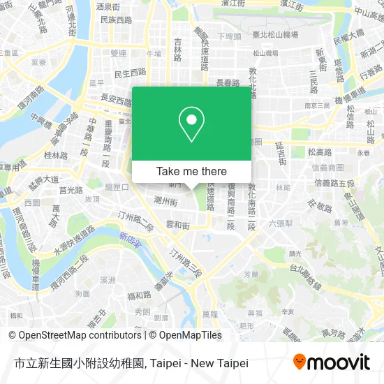 市立新生國小附設幼稚園地圖