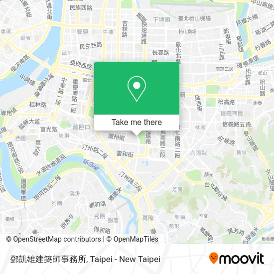 鄧凱雄建築師事務所地圖